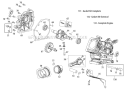 Crankcase Diagram and Parts List for 2012 Yard Machines Snow Blower